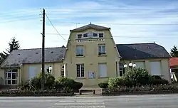 The town hall in Sainte-Marie-à-Py