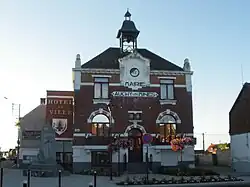 The town hall of Auchy-les-Mines