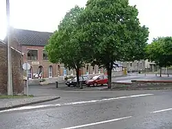 The town hall in Aibes