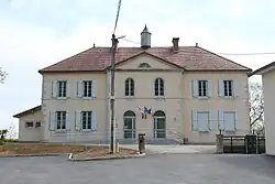 The town hall in Alièze