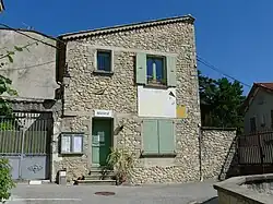 The town hall of Combovin
