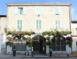 The town hall in Cousance