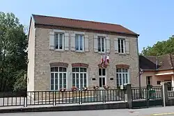 The town hall in Pagnoz