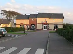Town hall and post office