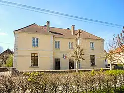 The town hall in Glamondans