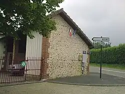 The town hall of Lucarré