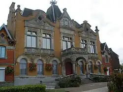 The town hall of Méricourt