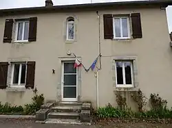 The town hall in Ruhans