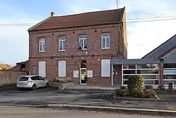 The town hall in Wasnes-au-Bac