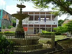 The town hall of Le Carbet