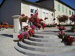 Town hall and school