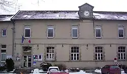 The town hall in Sousceyrac