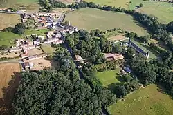 An aerial view of Maisontiers