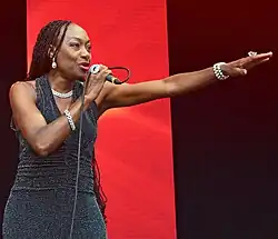 Williams performing in 2014