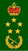 Fil marsyal (Malaysian Army)[19]