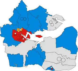 1995 results map