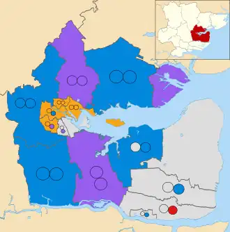 2023 results map