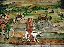 Hunting scene