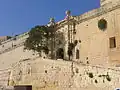 Entrance ramp - Fort St Angelo