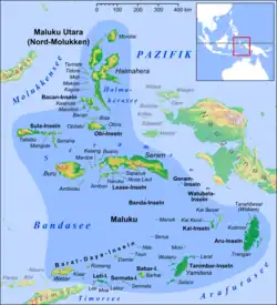 Location of Kalinyamat