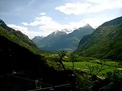 Malvaglia village in Serravalle