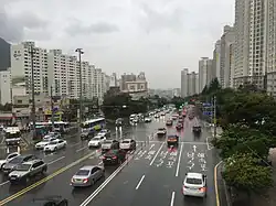 Mandeok-dong in Busan.