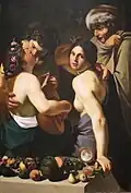 Allegory of the Four Seasons by Bartolomeo Manfredi, 1610