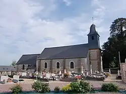 The church in Manneville-sur-Risle
