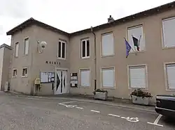 The town hall in Manoncourt-en-Vermois