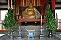 Statue of Hotei in the Tennō-den