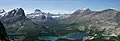 Grinnell Point, Mt. Wilbur, Mt. Henkel (right of center)