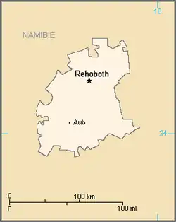 Map of Rehoboth
