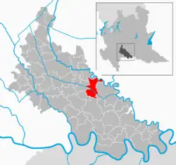 Location of Turano Lodigiano