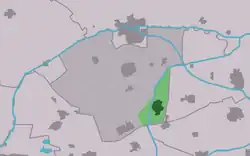 Location in Dantumadiel municipality