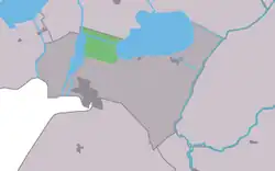 Location in the former Lemsterlân municipality