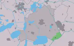 Location in the former Skarsterlân municipality
