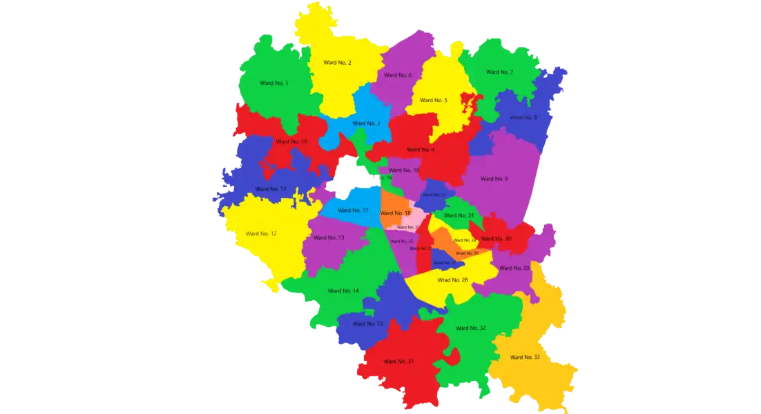 Wards of Rangpur City Corporation