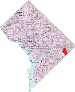 Benning Ridge within the District of Columbia
