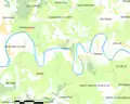 River Lot where the Château de Cayx is located