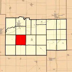 Location in Lee County