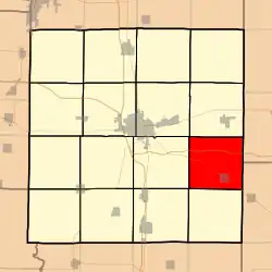 Location in Jefferson County