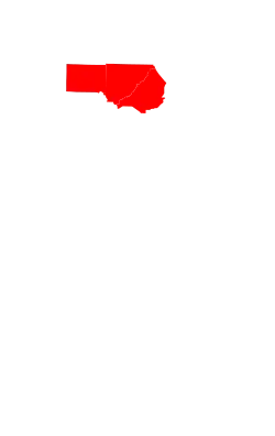 Map of Alabama highlighting Winston County as of 1861