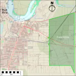Map of Coonamia (click to enlarge)