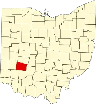 Greene County map