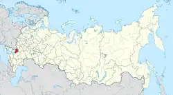 LPR in its borders claimed by Russia shown in red