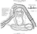 Map of the siege