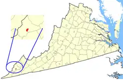 State map highlighting Norton