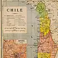 Map of Chile's Norte Grande, 1897