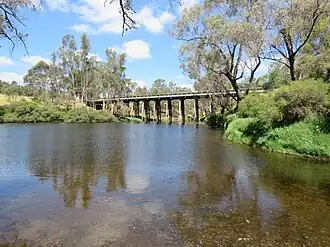 Maranup Ford Bridge over the Blackwood River