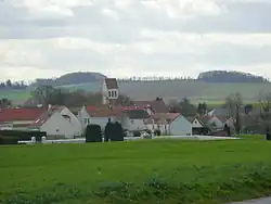 A general view of Marcilly